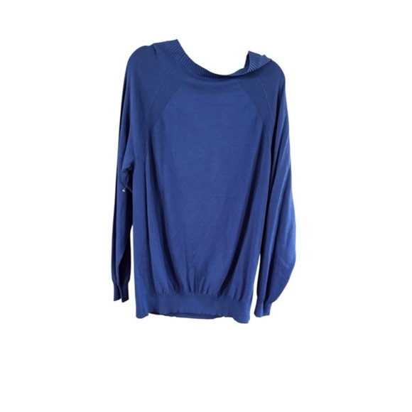 Alfani Men's Classic Blue Crewneck Sweater - Picture 4 of 11